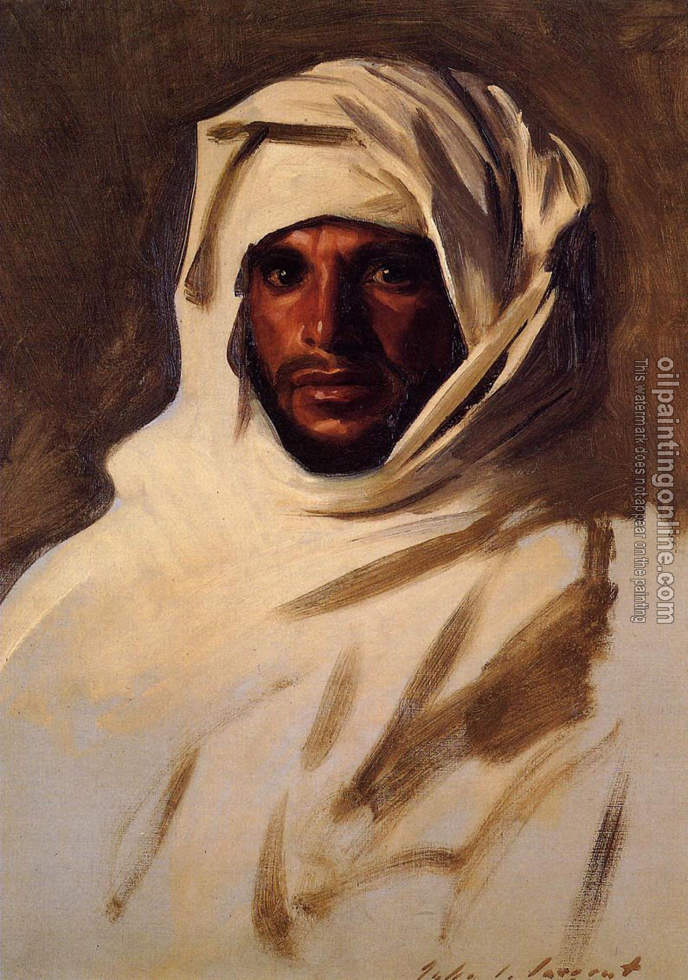 Sargent, John Singer - A Bedouin Arab